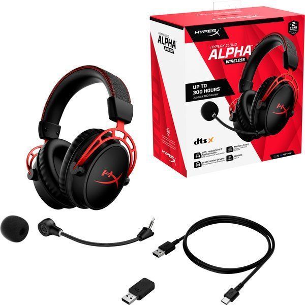Игровая гарнитура HyperX Cloud Alpha WL/USB-A (4P5D4AA) 4P5D4AA фото