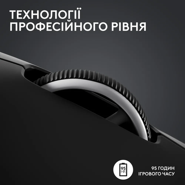 Мышка Logitech G Pro X Superlight 2 Lightspeed Wireless Black (910-006630) 857231 фото