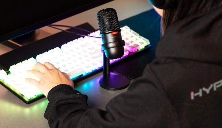 Мікрофон геймінговий HyperX SoloCast BLACK (4P5P8AA) 4P5P8AA фото