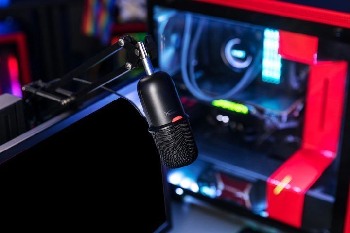 Мікрофон геймінговий HyperX SoloCast BLACK (4P5P8AA) 4P5P8AA фото