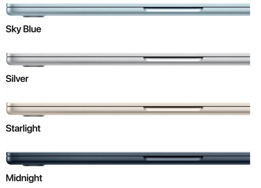 Ноутбук Apple MacBook Air 13.6 2026 M5 16GB/512GB Midnight (MDHE4) MDHE4 фото