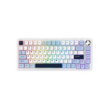 Клавиатура Ajazz AK820 MAX PLUS Daydream Switch RGB Wireless/Bluetooth/USB White (AK820MAX-DD-BWD) 245751 фото