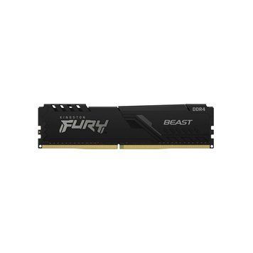 Оперативная память DDR4 8GB 3200 MHz Beast Black Kingston Fury (ex.HyperX) (KF432C16BB/8WP) KF432C16BB/8WP фото