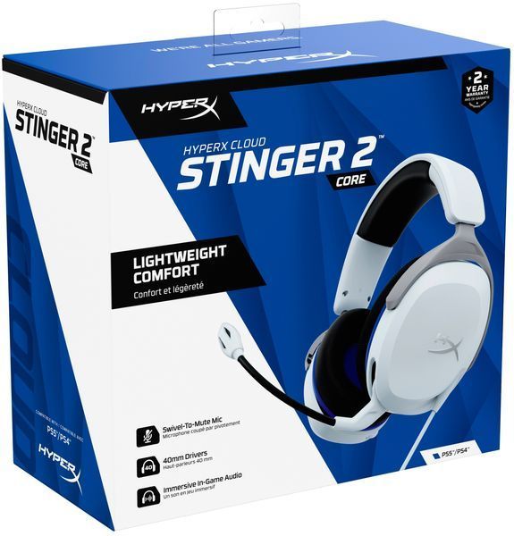 Игровая гарнитура HyperX Cloud Stinger 2 Core PS5/PS4, mini-jack (6H9B5AA) 6H9B5AA фото