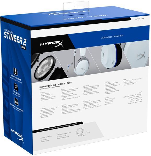 Игровая гарнитура HyperX Cloud Stinger 2 Core PS5/PS4, mini-jack (6H9B5AA) 6H9B5AA фото