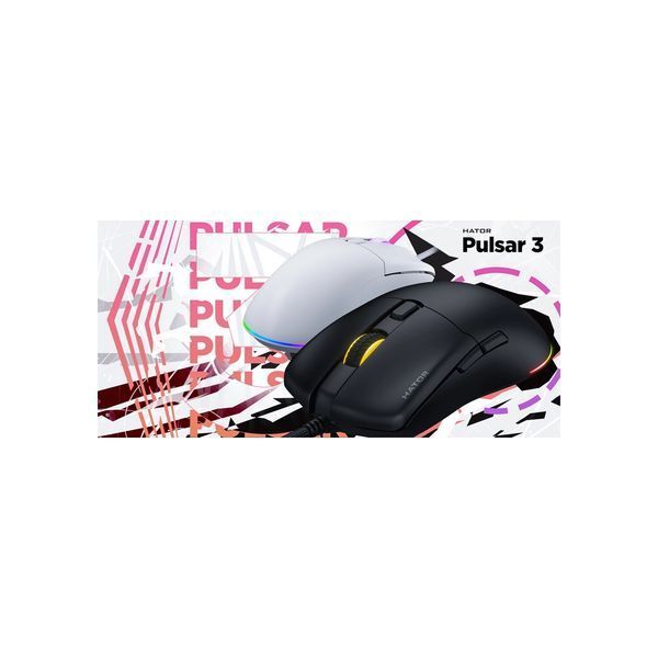 Мишка Hator Pulsar 3 USB White (HTM611) 245335 фото