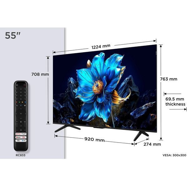 Телевизор TCL P7K 55" QLED Ultra HD 4K (55P7K) 245027 фото