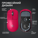 Мышка Logitech G Pro X Superlight 2 Lightspeed Wireless Magenta (910-006797) 900669 фото 7