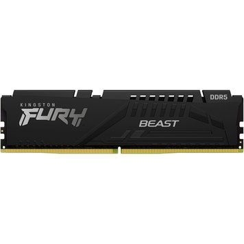 Оперативная память DDR5 16GB 5600 MHz Beast Black Kingston Fury (ex.HyperX) (KF556C40BB-16) KF556C40BB-16 фото