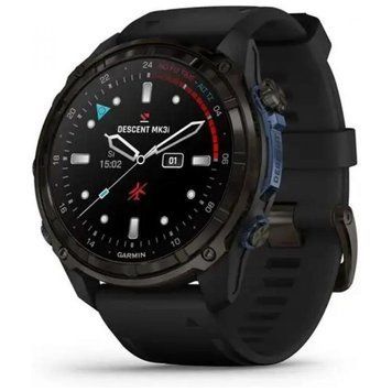 Смарт-часы Garmin Descent Mk3i, 51mm, Crbn Gry DLC Ti/Blk, Dive Computer, GPS (010-02752-11) 010-02752-11 фото