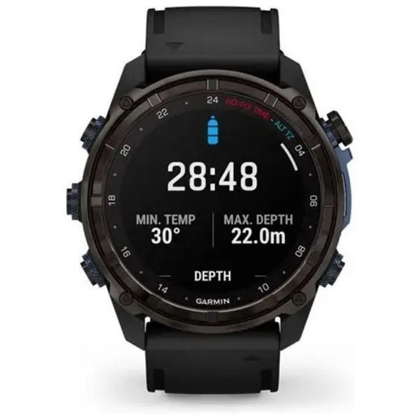 Смарт-часы Garmin Descent Mk3i, 51mm, Crbn Gry DLC Ti/Blk, Dive Computer, GPS (010-02752-10/11) 90053 фото