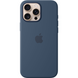 Чохол Apple для iPhone 16 Pro Silicone Case with MagSafe Denim MYYK3 фото 1