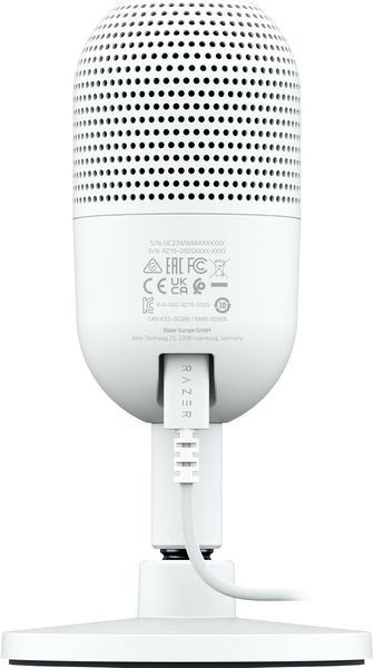 Мікрофон геймінговий Razer Seiren V3 Mini White (RZ19-05050300-R3M1) RZ19-05050300-R3M1 фото