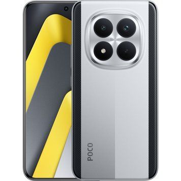 Смартфон Xiaomi Poco M8 5G 8/512GB Siver (1183665) 1183665 фото