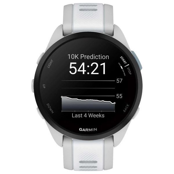 Смарт-часы Garmin Forerunner 165 Music, Mist Grey/Whitestone, GPS (010-02863-31) 902761 фото
