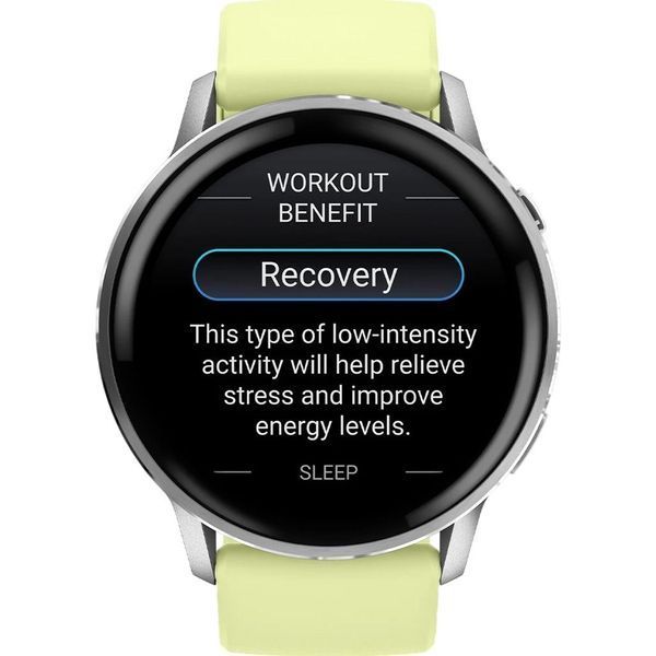 Смарт-годинник Garmin Venu 4 45 mm Silver with Citron Silicone Band (010-03014-02) 301015 фото