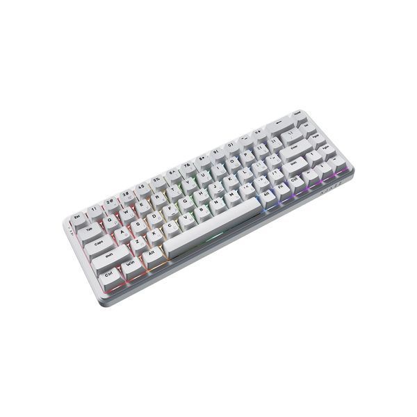 Клавіатура Ajazz AK680 MAX Magnetic Switch RGB USB White (AK680-WM-W-A) 00-00083228 фото