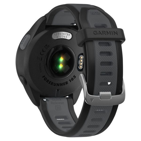 Смарт-часы Garmin Forerunner 165 Music, Black/Slate Grey, GPS (010-02863-30) 902763 фото