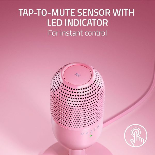 Микрофон гейминговый Razer Seiren V3 Mini Quartz (RZ19-05050200-R3M1) RZ19-05050200-R3M1 фото