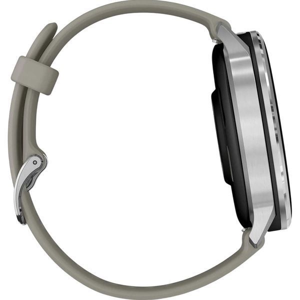 Смарт-часы Garmin Venu 4 45 mm Silver with Silver Gray Silicone Band (010-03014-01) 301016 фото
