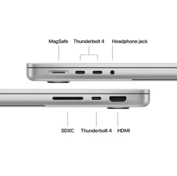 Ноутбук Apple MacBook Pro 14 2024 24GB/1TB Silver (MX2F3) MX2F3 фото