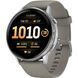 Смарт-часы Garmin Venu 4 45 mm Silver with Silver Gray Silicone Band (010-03014-01) 301016 фото 1