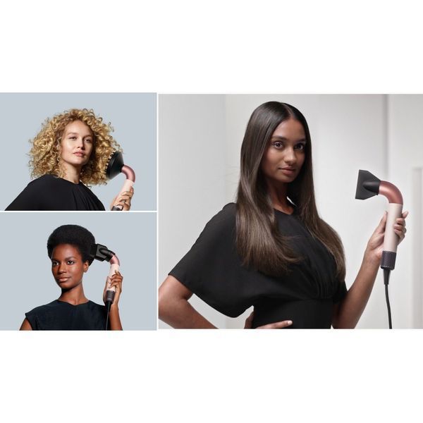 Фен Dyson HD17 Supersonic R Pro Hair Dryer Curly + Coily Ceramic Pink Rose Gold (113361-01) EU 282413 фото
