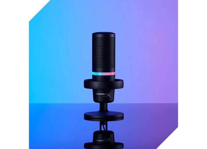 Микрофон гейминговый HyperX DuoCast RGB Black (4P5E2AA) 4P5E2AA фото