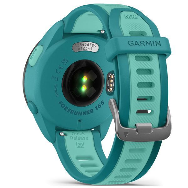 Смарт-часы Garmin Forerunner 165 Music, Turquoise/Aqua, GPS (010-02863-32) 902768 фото
