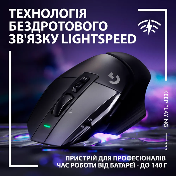Мишка Logitech G502 X Lightspeed Wireless Black (910-006180) 723931 фото