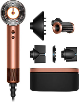 Фен Dyson HD16 Supersonic Nural Straight + Wavy Amber Silk (143644-01) 367370 фото