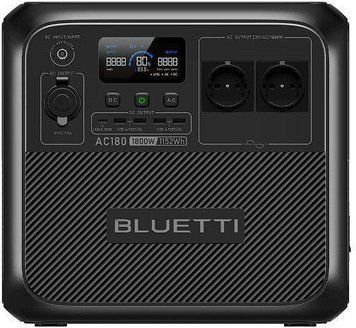 Зарядная станция Bluetti AC180 1800 Вт, 1152 Вт*ч (электростанция для дома, ДЖБ, UPS) AC180 фото