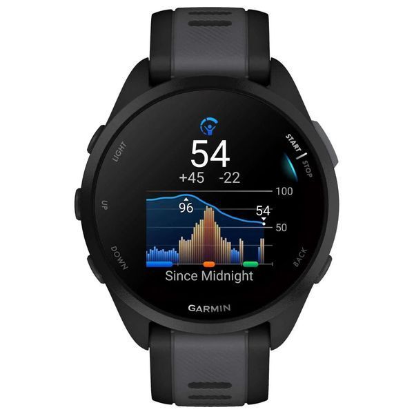 Смарт-годинник Garmin Forerunner 165, GPS, Black/Slate Grey, GPS (010-02863-20) 880017 фото