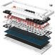 Клавиатура GamePro MK160W Hot-Swap Red Swich RGB USB UA White (MK160W) 927928 фото 2