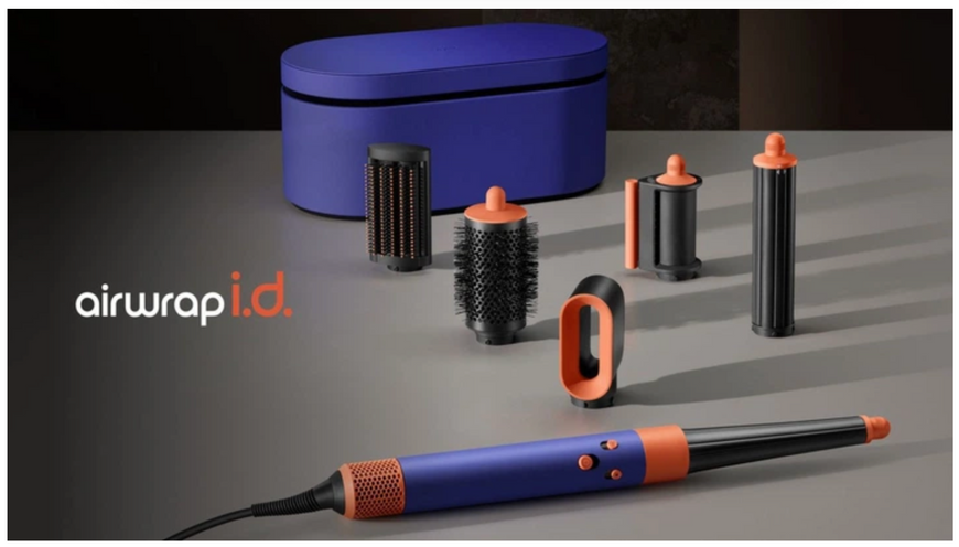 Стайлер Dyson Airwrap i.d. multi-styler and dryer Straight + Wavy Vinca Blue Topaz (533670-01) 60569 фото
