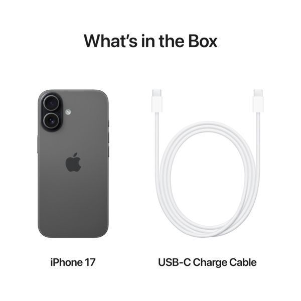 Смартфон Apple iPhone 17 256GB Black (MG6J4) 349906428 фото