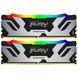 Оперативная память DDR5 32GB (2x16GB) 6400 MHz Renegade Silver RGB Kingston Fury (ex.HyperX) (KF564C32RSAK2-32) KF564C32RSAK2-32 фото 1