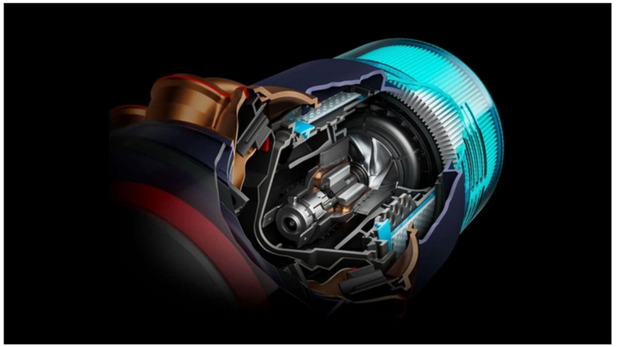 Пылесос Dyson Gen5 Outsize Cordless Vacuum Nickel Blue (447923-01) 829688 фото