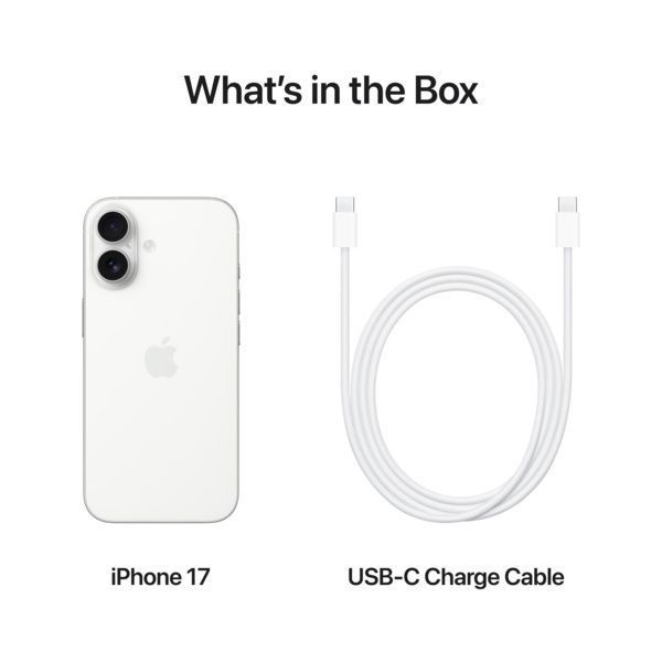 Смартфон Apple iPhone 17 256GB White (MG6K4) 349906432 фото