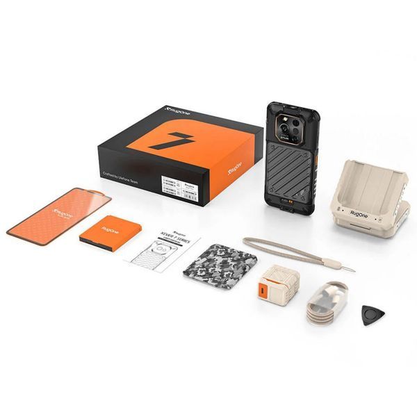 Смартфон RugOne Xever 7 Pro 12/512GB Black 6975326660679 фото