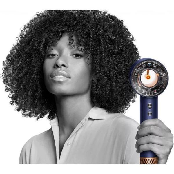 Фен Dyson HD16 Supersonic Nural Curly + Coily Prussian Blue Rich Copper (122701-01) 294510 фото