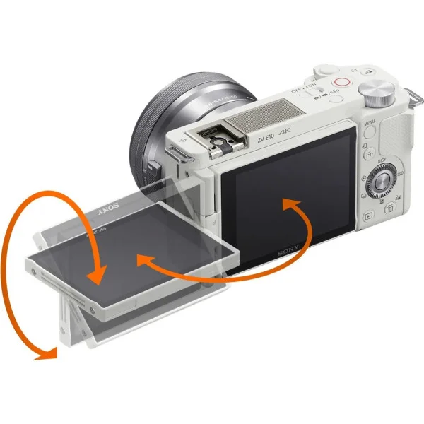 Фотоаппарат Sony ZV-E10 II Kit 16-50mm White (ZVE10M2KW) 412436 фото