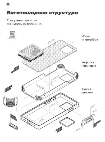 Чохол-накладка ArmorStandart ICON для Google Pixel 10 5G Camera cover Dark Blue (ARM87458) 297255 фото