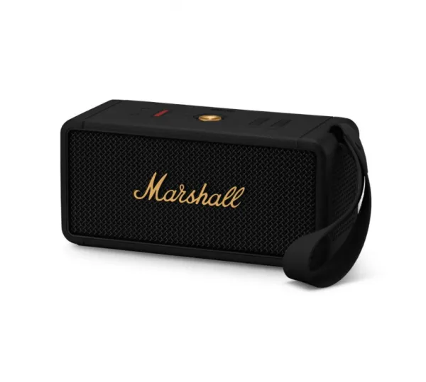 Акустика портативна Marshall Middleton Black and Brass (1006034) 809666 фото