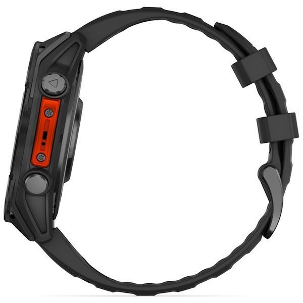Смарт-часы Garmin fenix 8 47mm, AMOLED, Glass/SS, SlateGray Steel/Black, BlkBnd, GPS (010-02904-00) 154068 фото