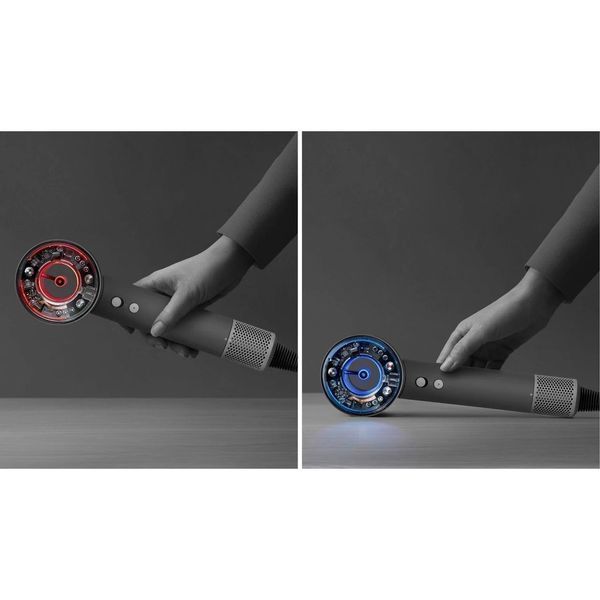 Фен Dyson HD16 Supersonic Nural Straight + Wavy Red Velvet / Gold (493117-01) 397705 фото