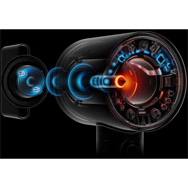 Фен Dyson HD16 Supersonic Nural Straight + Wavy Red Velvet / Gold (493117-01) 397705 фото