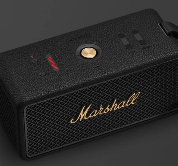 Портативная акустическая система Marshall Middleton II Black and Brass 266709 фото
