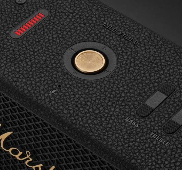 Портативная акустическая система Marshall Middleton II Black and Brass 266709 фото